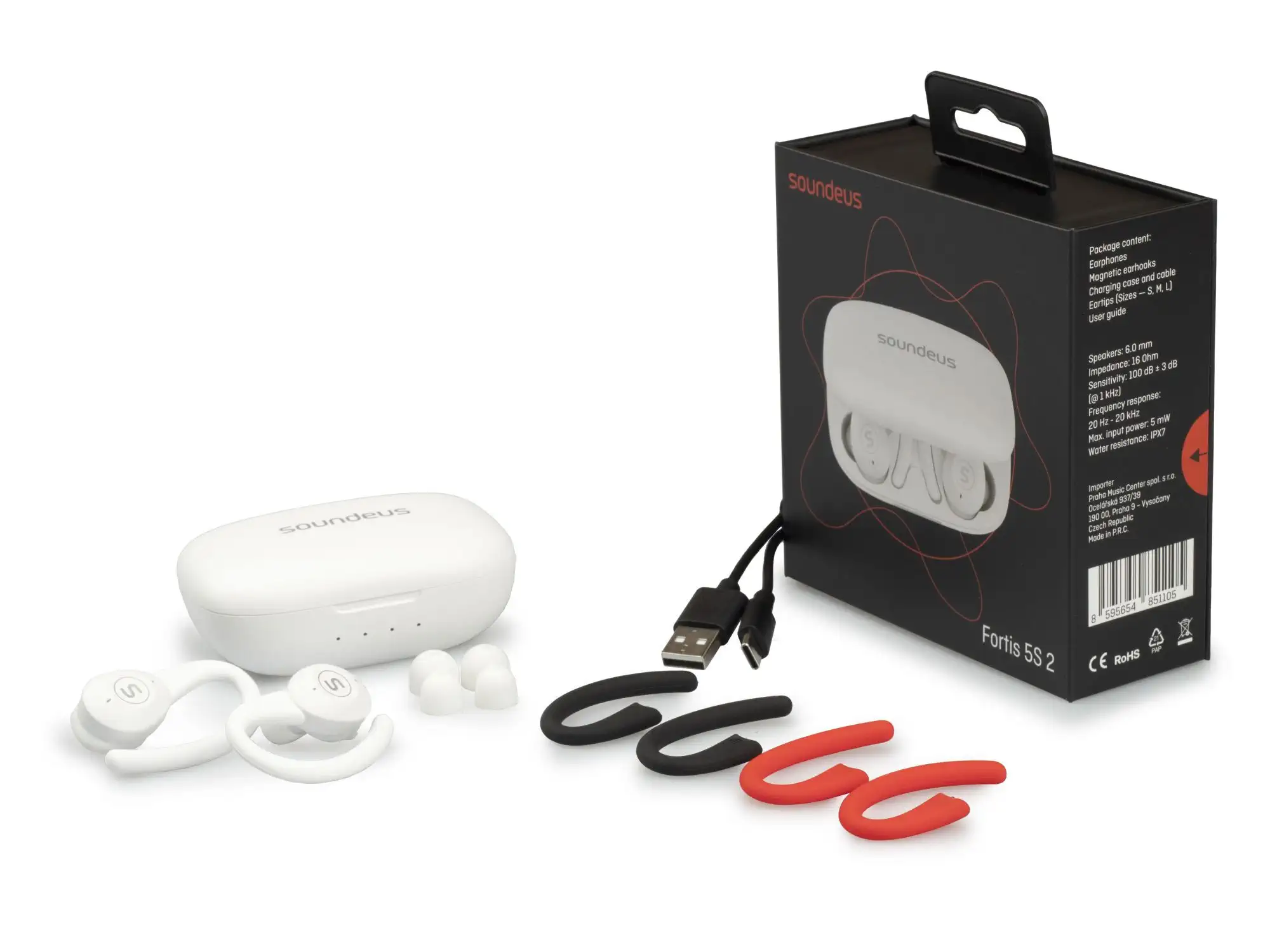 SOUNDEUS by HENRY’S Fortis 5S 2 White - Image 13